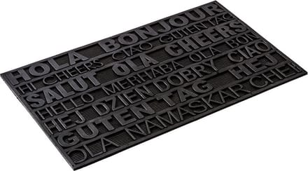 Rubbermagazijn - Deurmat - 75x45cm - Entreemat - Rubber deurmat