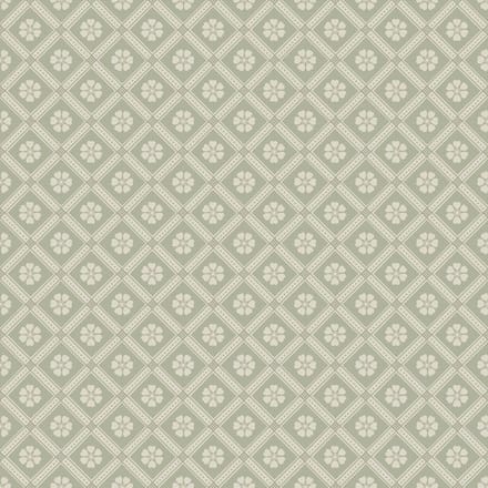 Boråstapeter Vliesbehang 4822 - New Heritage - Klassiek Groen - 53cm x 10.05m