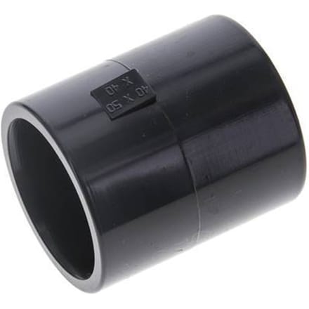 PVC Verloopstuk 40mm [2 Stuks]