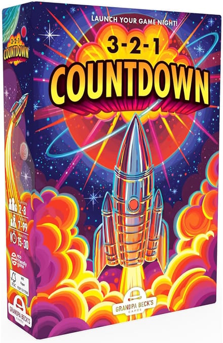 3-2-1 Countdown - Kaartspel - Grandpa Beck's Games - Engelstalig
