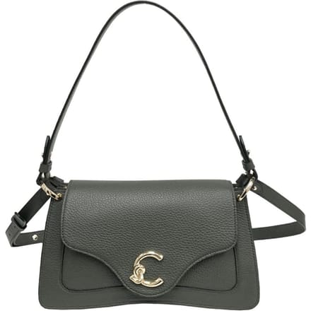 COCCINELLE HANDTAS C-ME ZWART LEDER