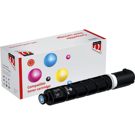 Tonercartridge Quantore alternatief tbv Canon C-EXV 49 blauw