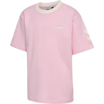 Kinderen T-shirt met brede zigzagpatroon Hummel