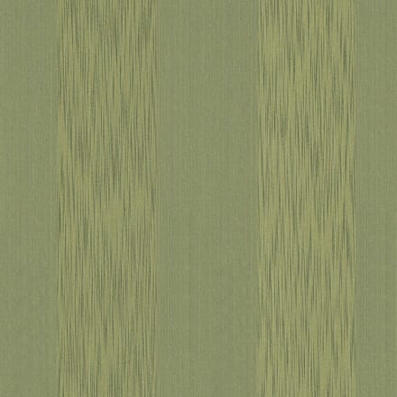 Strepen behang Profhome 956604-GU textiel behang gestructureerd met strepen mat groen 5,33 m2