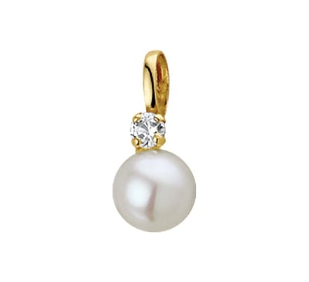 40.18479 Hanger Parel en Zirkonia - 6mm