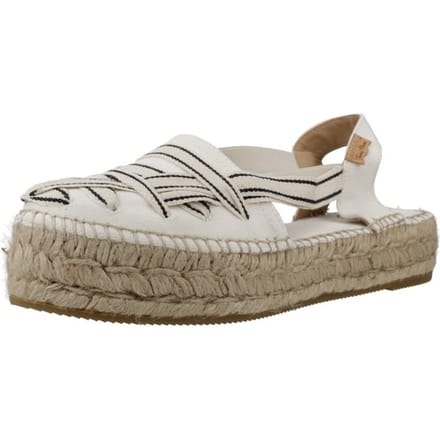 Platte espadrilles voor dames met gekruiste bandjes | RIO-CC