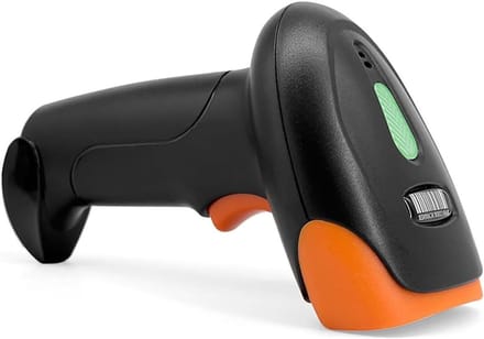 Barcodelezer USB - Scanner Streepjescodelezer - Voorraadbeheer - 1D 2D QR Codes - 19.7 x 10.7 x 8.2 cm - Zwart