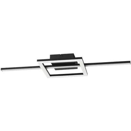 Eglo Plafondlamp Agostino - Vierkant - Zwart - Cct - 19,5w