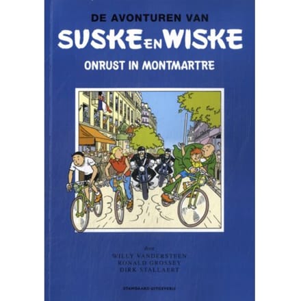 Onrust In Montmartre - Suske En Wiske - Hommage - Willy Vandersteen
