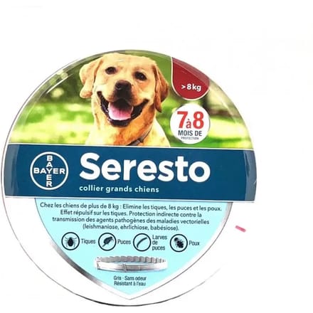 Halsband voor honden van meer dan 8 kg Seresto