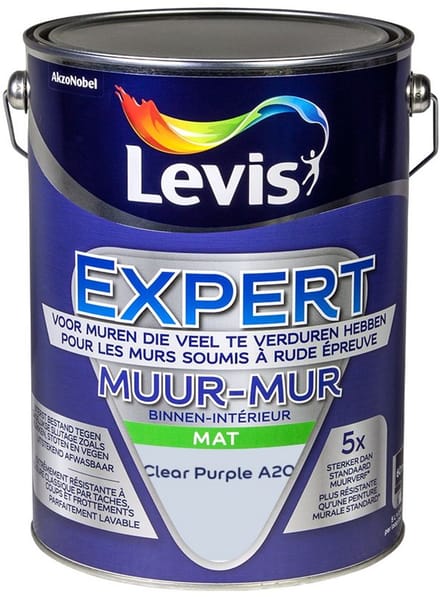 Levis - Expert Muur Binnen Mix - Clear Purple A20 - Mengverf - 5 L