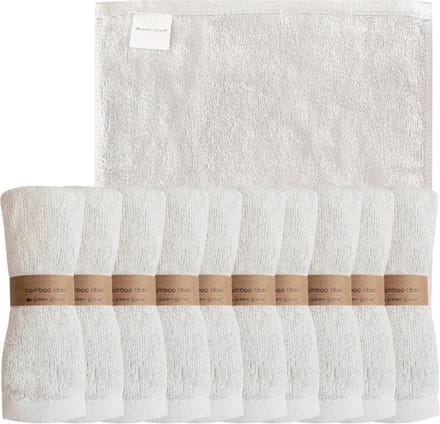 10 zachte doekjes/slabbetjes/ washandje