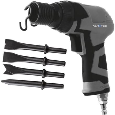 Aerotec CSP 150 Pneumatische beitel Zeskant 6.3 bar Incl. koffer