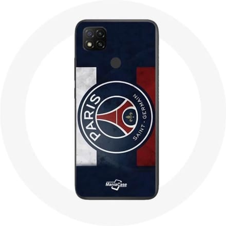 Coque Xiaomi Redmi 9C Paris Saint Germain PSG Logo