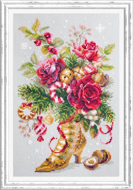 Chudo Igla Christmas Surprise borduren (pakket) 100-270