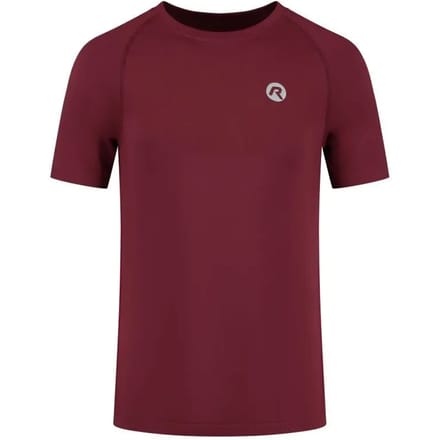 Rogelli Essential Heren Hardloopshirt - Korte Mouw - Bordeaux
