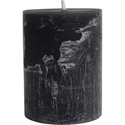 PTMD - Kaars Rustic Outdoor - Grijs - 15x15x20cm