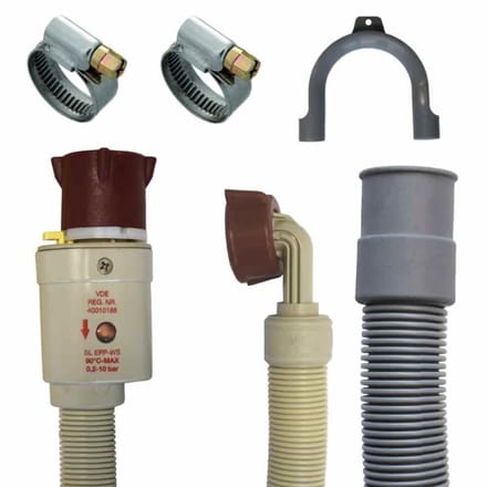 Aquastop Slang Aansluitset 1.5m voor Wasmachine & Vaatwasser