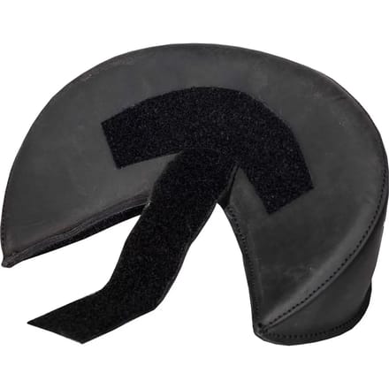 Leren rugsteun met klittenband Edix Saddles Cantle Nubuck