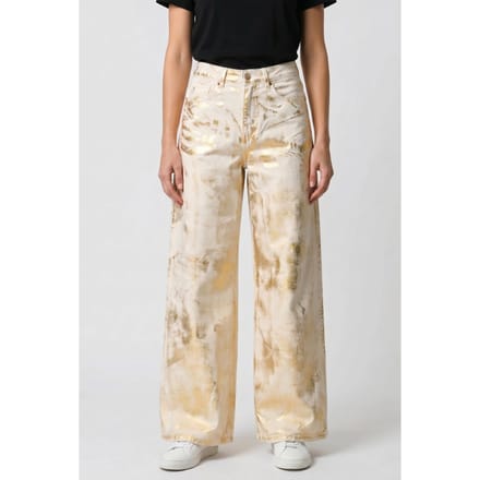 Lois Marlene Golden Foil Taglia: W28 | Pantaloni Outlet | Donna | Giallo