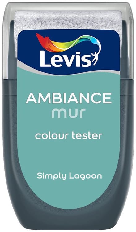 Levis - Muurverf Kleurtester Mat Mix - Simply Lagoon - Mengverf - 30 Ml