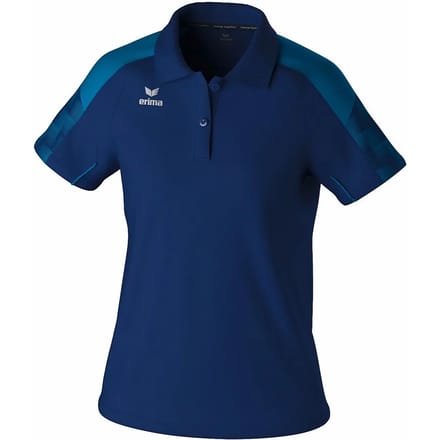 Erima Evo Star Polo Dames - Marine / Mykonos | Maat: 36