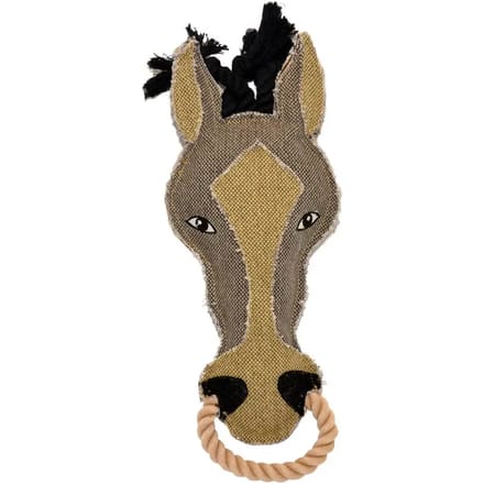 Duvoplus - Speelgoed Voor Dieren - Hond - Canvas Paard 31x12cm - 1st