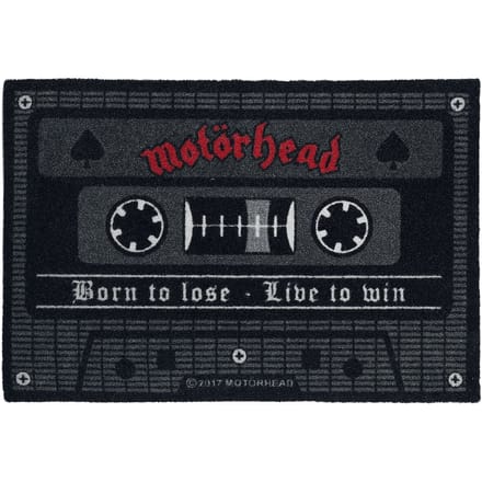 Motörhead Born To Lose - Live To Win Unisex Deurmat - meerkleurig - Standard