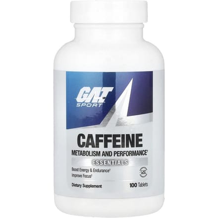 Sport, Caféine, Métabolisme et Performance, 100 Comprimés