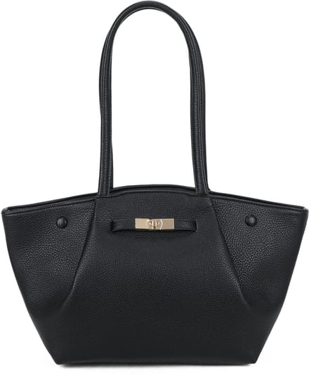 Gallantry® Dames Handtas – Elegante Shopper Schoudertas – Ruime Tas met Binnenvakken - Zwart