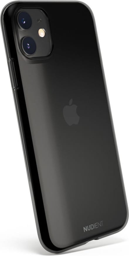 Nudient Thin Glossy Case Apple iPhone 11 - Zwart - Transparant