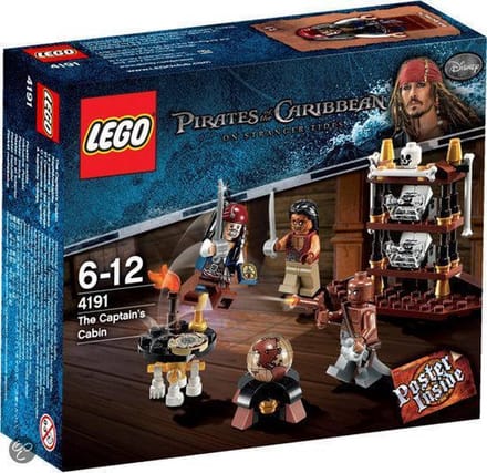 LEGO Pirates of the Caribbean De Hut Van De Kapitein - 4191