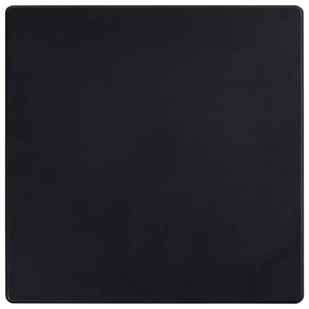 vidaXL - Bartafel - 60x60x111 - cm - MDF - zwart