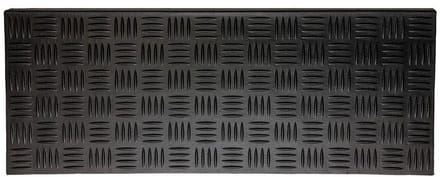 IVOL Trapmatten Rubber 25 x 65 cm - Tear - Rechthoek - 10 stuks