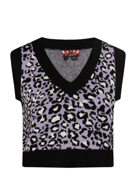 Mymo gebreide trui Dames violet