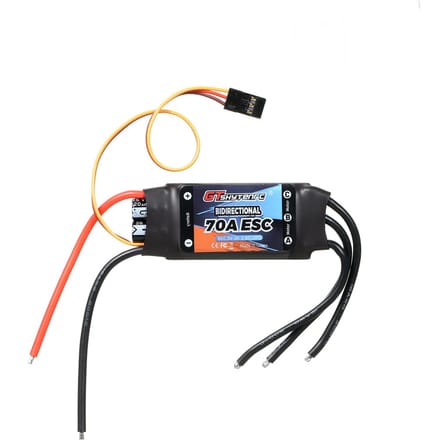 GTSKYTENRC Bidirectioneel 70A borstelloos ESC voor afstandsbediening auto/boot/afstandsbediening schip 70A