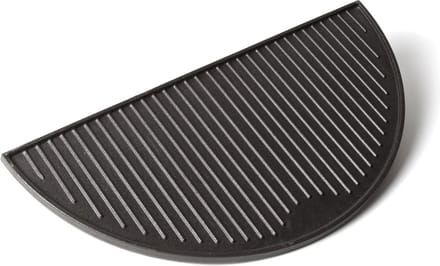 Gietijzeren Grillplaat half rond - Large - 42,5 cm - preseasoned