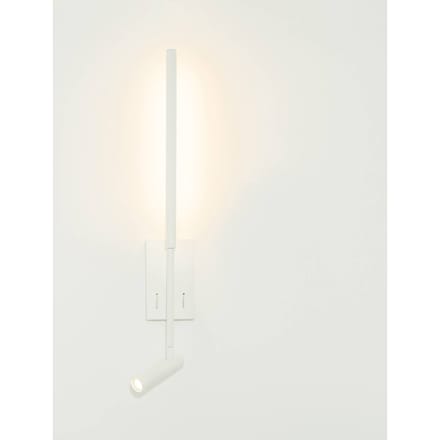 Zambelis LED wandlamp 23040, wit, 3.000 K, 2-lamps, metaal
