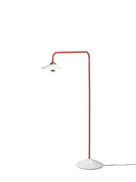 valerie_objects Staande lamp N°1 Vloerlamp - red