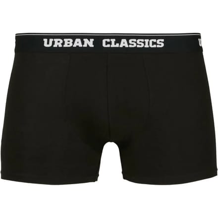 Urban Classics - Organic 5Pack Boxershorts set - 4XL - Zwart