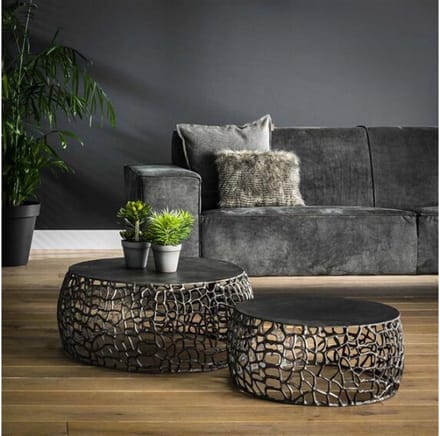 Salontafel set van 2 Labyrinth