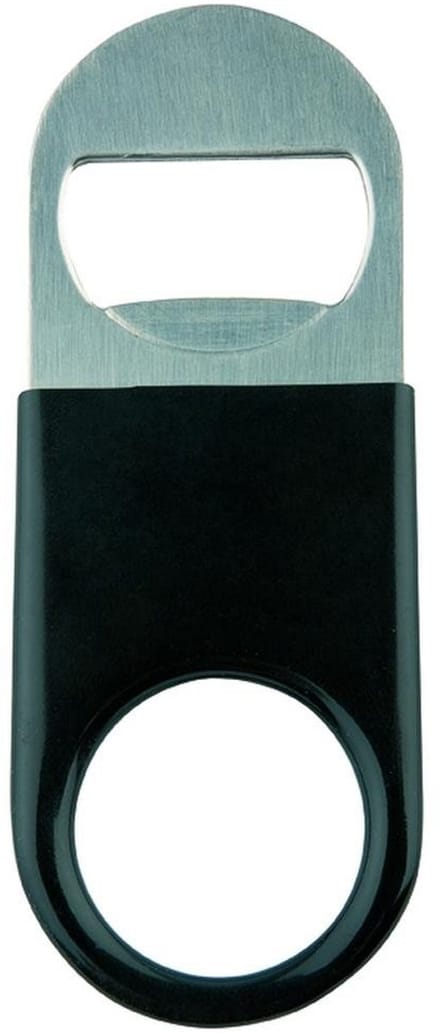 Roestvrijstalen fopsneller met rubberen grip 11 x 4 cm
