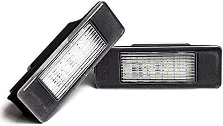 LED Kentekenplaatverlichting Set voor Verschillende Modellen Auto's - Wit Licht