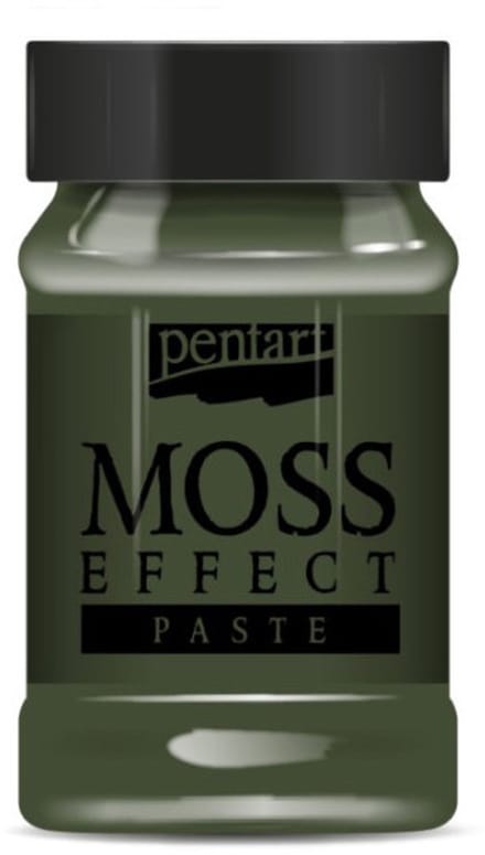 Pentart Mos Effect Pasta Donkergroen 100ml