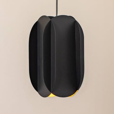 Opviq Hanglamp Corner, zwart, hoogte 35 cm, metaal, E27