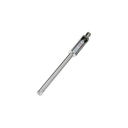 Westmark inmaakthermometer, meetschaal van 60 - 120°C, blik, 42 ​​cm, zilver, 40762270