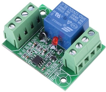 Allecto - 12V Dc relais - Bistabiel - Geschikt voor Diy - 1 kanaal
