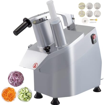 Groentesnijder Commerciële Keukenmachine 6 Snijschijven Groenteverwerker