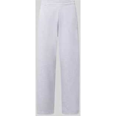 straight fit sweatpants met logodetail
