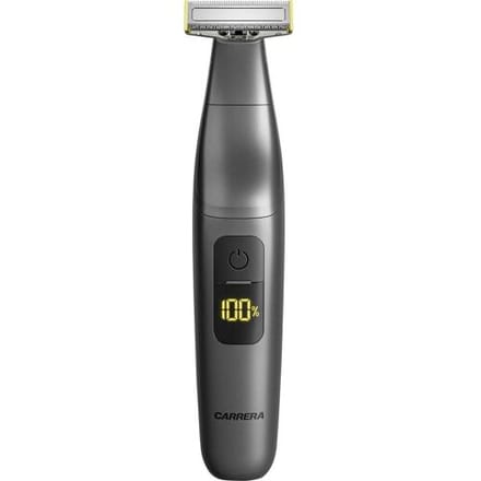 Carrera Beauty 34656 Baardtrimmer, Bodygroomer Afspoelbaar Zwart